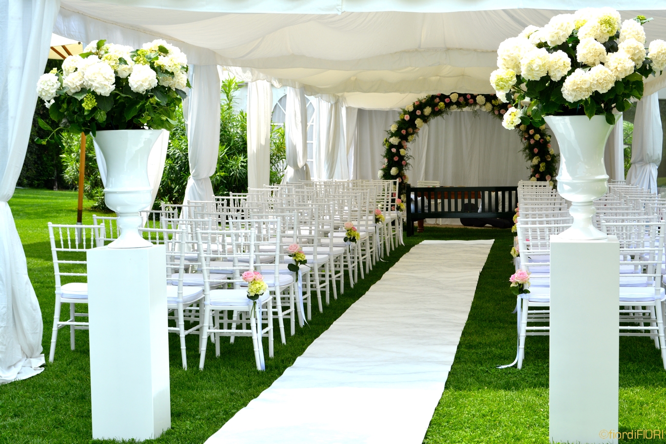 Fiordifiori Matrimonio Con Ortensie E Rose